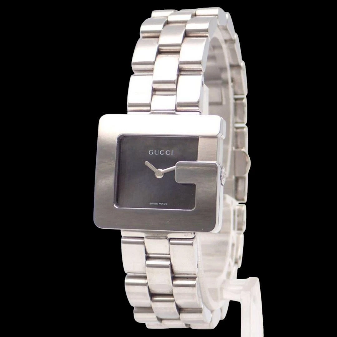 Orologio Gucci 3600L Nero x Argento G Mark Quarzo Ottimo