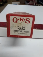 QRS piano roll 7654 Pennsylvania Polka played by Lawrence Cook...free ship