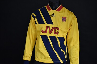 GUNNERS 1992-94 adidas Arsenal Away Long Shirt REMAKE 2021 SIZE