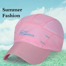 Men Mesh Baseball Cap Women Visor Sports Hat Quick Drying Hats Beach Summer