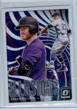 2020 Donruss Optic Illusions #14 Trevor Story