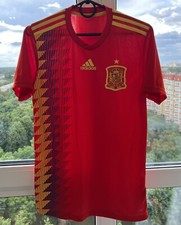 Spain National Team home football shirt 17/18 Adidas Size S