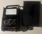 Simpson 260 Series 6 Analog Multimeter w/Leads & Leather Case Tested