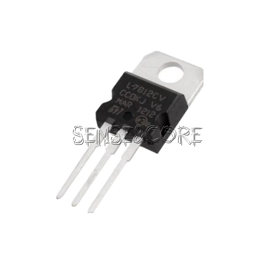 10 PZ L7812CV TO-220 L7812 LM7812 7812 Regolatori di tensione