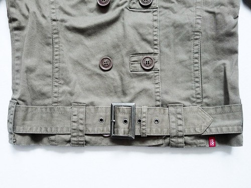 NEW WITH TAG ESPRIT Belted NYC Dance Academy Trench/Motorcycle Jacket Size Small - Picture 5 of 8
