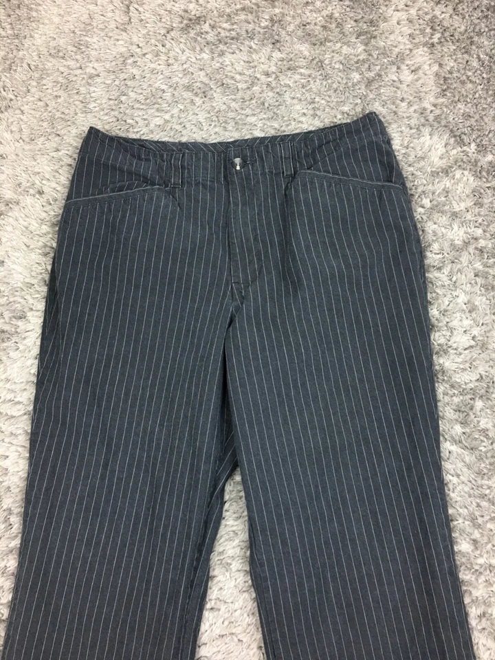 White Stag Bootcut Chino Pants Womens Size 12 Petite Gray Cotton VTG - Image 2 of 4