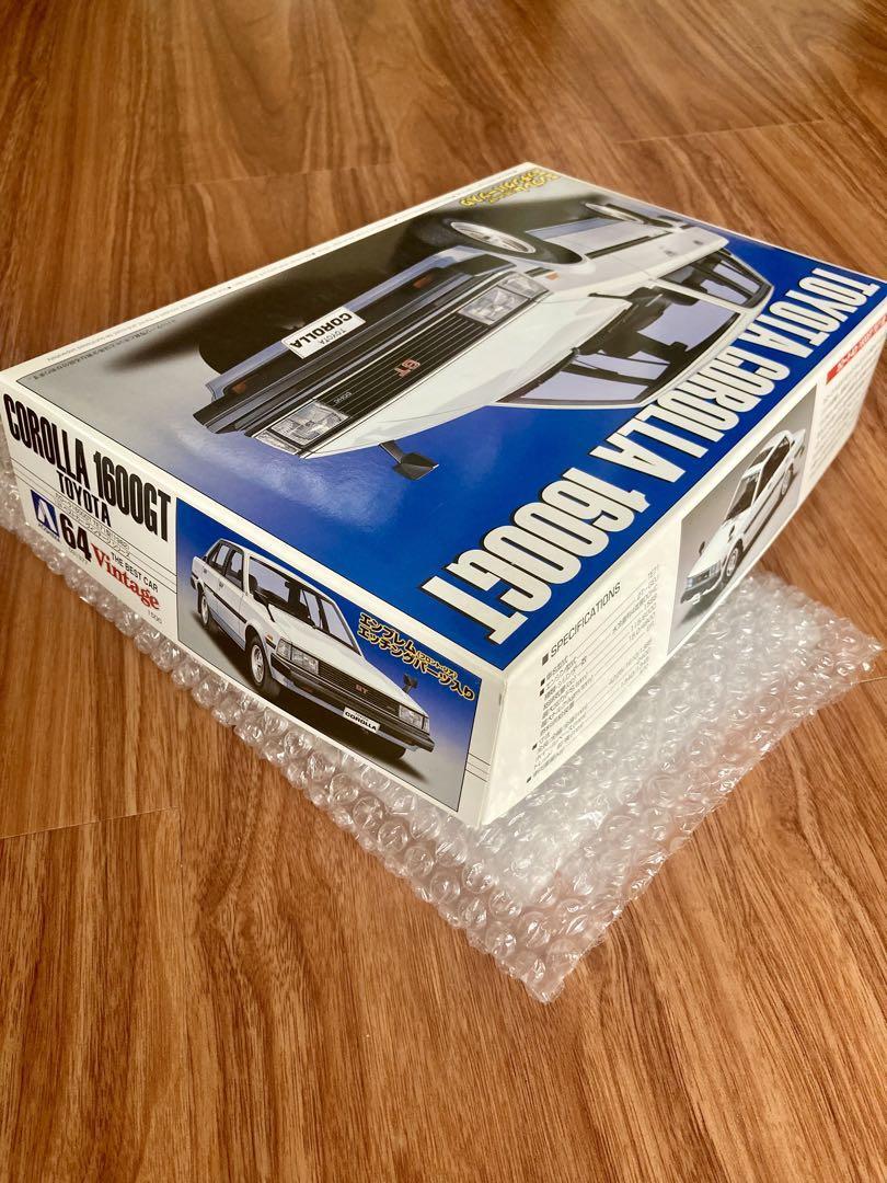 Aoshima 1/24 Toyota Corolla 1600GT TE71 Model Kit New | eBay