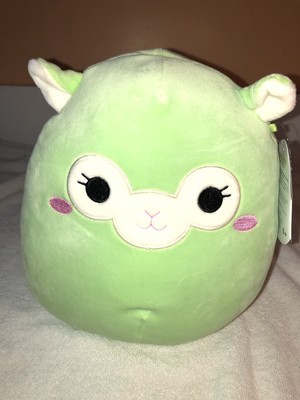green alpaca squishmallow