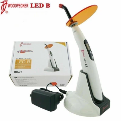 100% Original Woodpecker LED.B Dental Wireless LED Curing Light Lamp 1700mW/cm²
