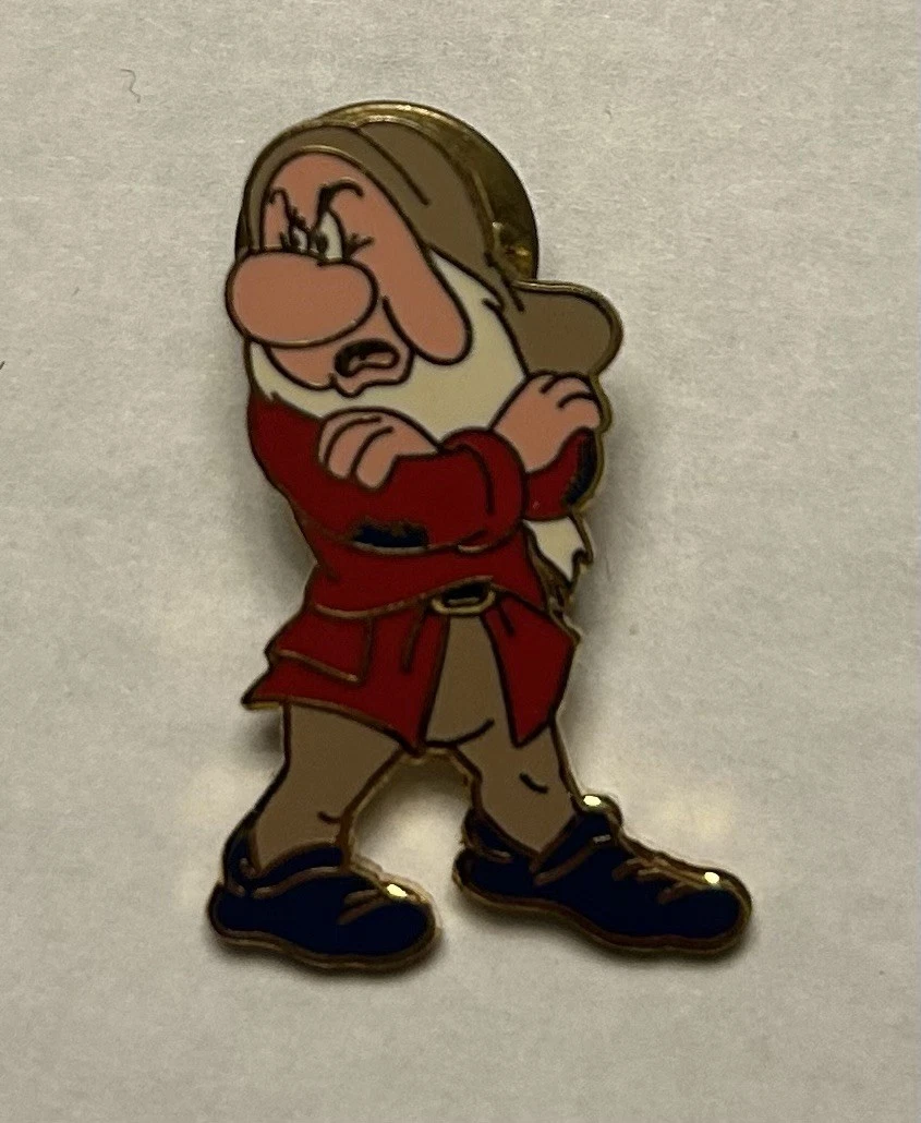 Disney - Grumpy - Snow White and the Seven Dwarfs - Arms Crossed Pin