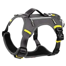  Dog Harness, Multi-Functional No Small (Neck:14"-18";Chest:20"-22.5") Black