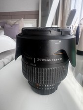 Nikon AF Nikkor 24-85mm f2.8-4 D Macro AF Lens with Original Caps and Hood