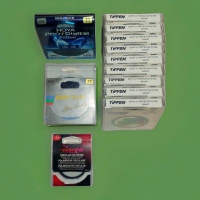 Lot x 9 TIFFEN 62MM UV Protector Lens Filters 62UVP Plus 3 Free Other Filters