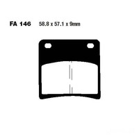 Bremsbelag BremsbeläGe EBC FA146 Hinten FüR Suzuki VX 800 Bj. 1990-1997