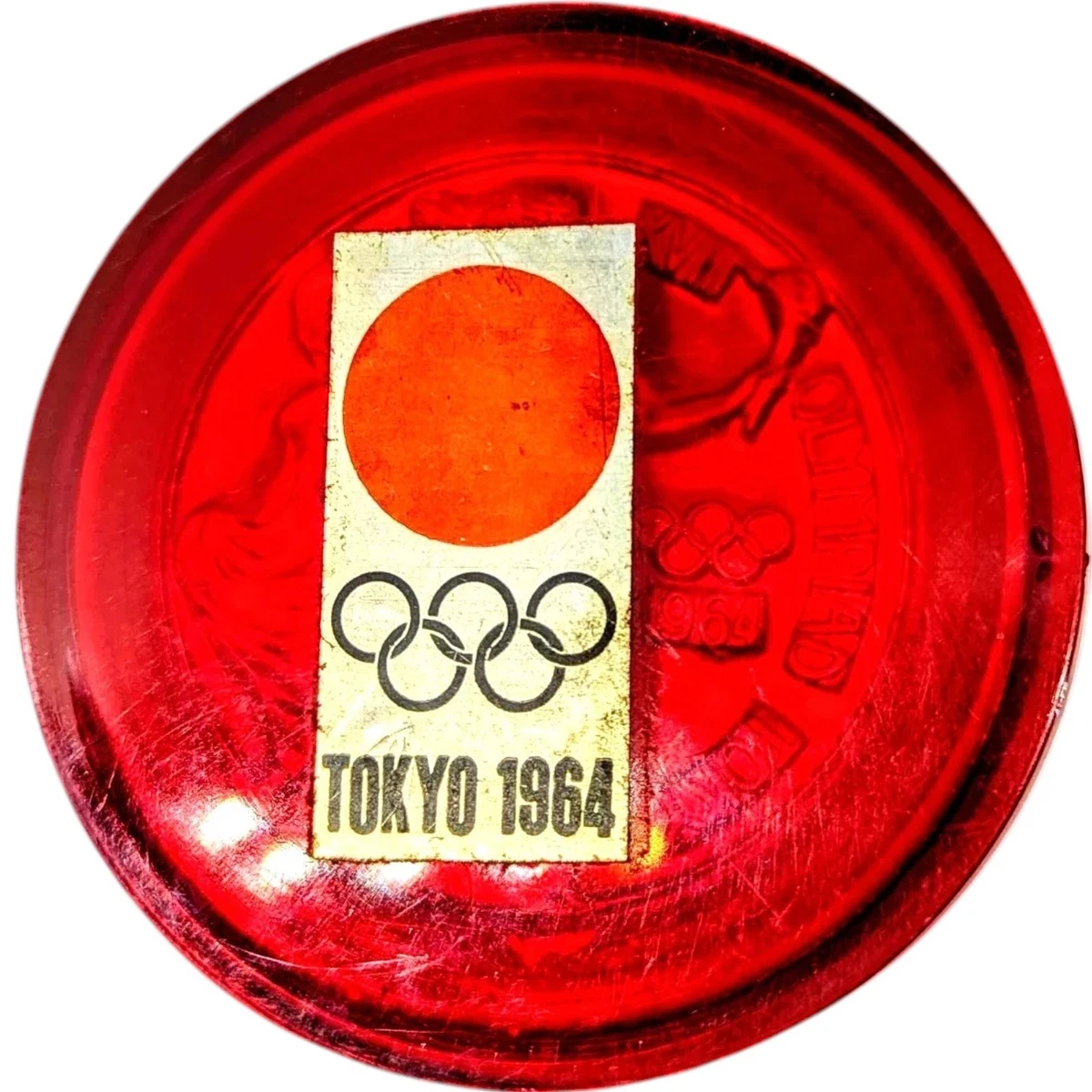 1964　東京オリンピック　温度計　ビンテージOLYMPIC 明治粉ミルク非売品 1964 東京オリンピック 温度計 ビンテージOLYMPIC 明治粉ミルク非売品