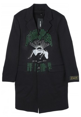 Raf Simons GRIMCRAWLER gerade geschnittene Jacke 221M542B300010099 30558407 [U]