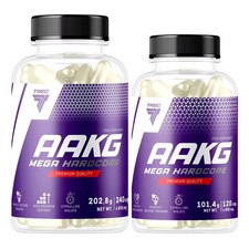 AAKG MEGA HARDCORE - 120-240 Caps - Endurance Muscle Pump Regeneration Strength
