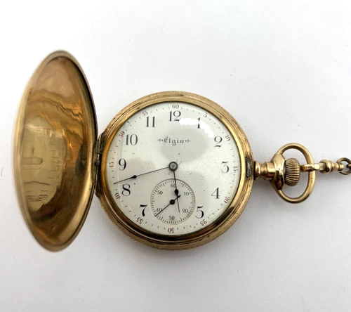 Elgin Antique Mechanical Pocket Watch 15J  16s  Gr.247  9291123  DOESN'T WORK