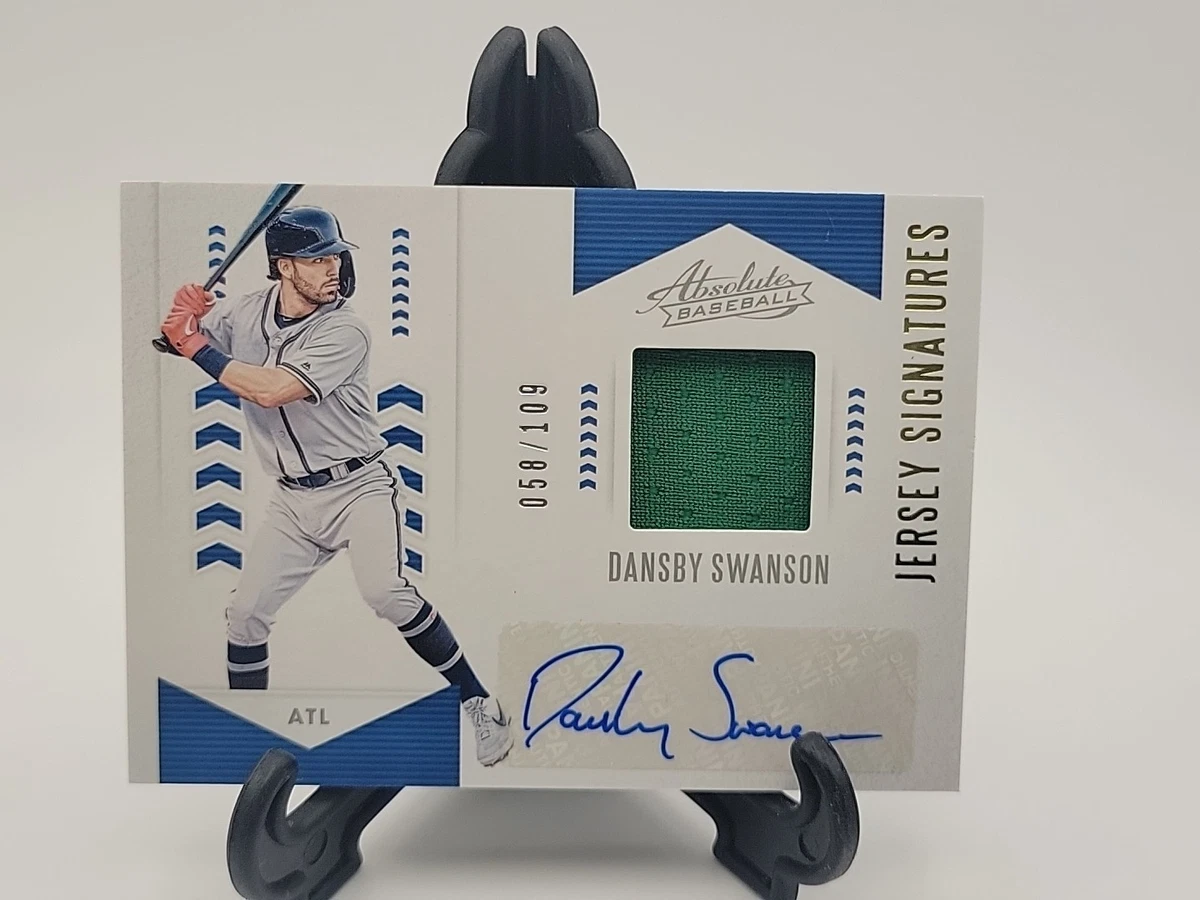 Dansby Swanson Autograph Baseball Cards for sale | eBay