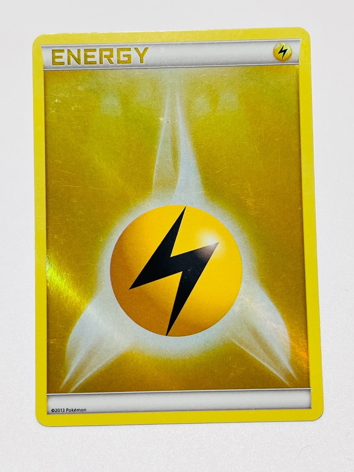 LIGHTNING ENERGY 2013 Pokemon Black & White REVERSE Holo POKÉMON B&W