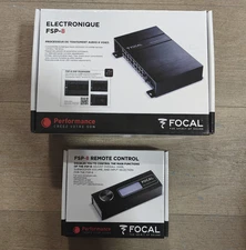 FOCAL FSP-8 DSP SOUND PROCESSOR-6INPUTS-8OUTPUTS,OPTICAL INPUT- FOCAL FRANCE