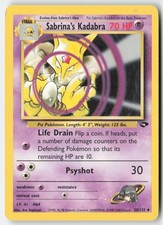 Sabrina's Kadabra 58/132 Uncommon MP Regular - Gym Challenge on eBay