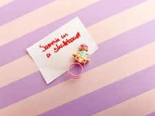 Polly Pocket Sammie on a Skateboard (1991) INCOMPLETE
