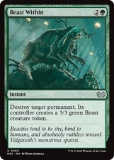 Beast Within - DSC 0080 - NM - MTG Magic