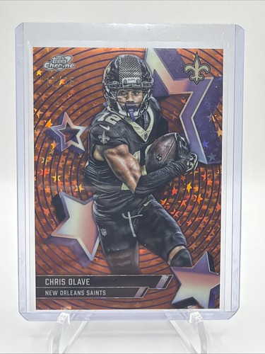 2025 Topps Cosmic Chrome Chris Olave Base (RAW)