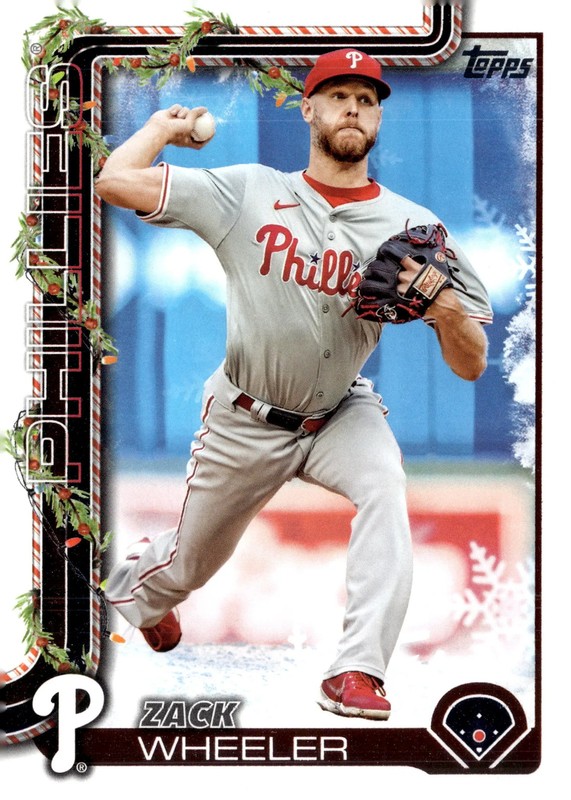 2025 Topps Holiday Zack Wheeler #H179