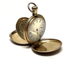 Antique c.1886 Elgin Gold Filled Hunter Case Pocket Watch FAHYS Monarch 65g 1.5"