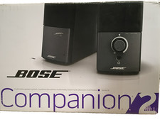 Bose Companion Series 2 - 2 Channel Portable Multimedia Computer Speaker System