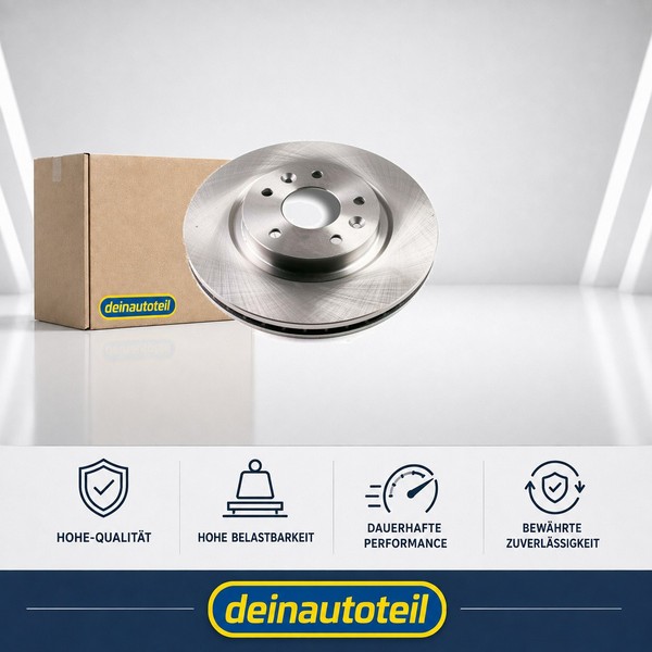 2X Bremsscheibe Vorne DP1010111628 Passend FüR Nissan Renault-image