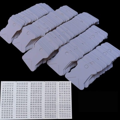 520 Pack Cardboard Floss Bobbins,Floss Cards for Wrap 520bobbins, 500 bobbins 