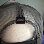 Dickies Men’s Trucker Hat Black/Gray Solid Mesh Back Adjustable One Size — photo 2