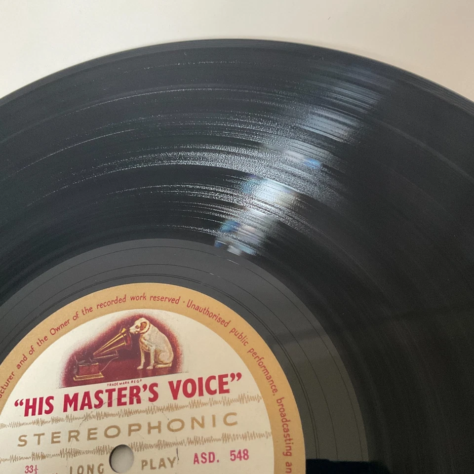 Elgar - Enigma Variations - Barbirolli HMV ASD 548 Cream Gold Label Vinyl LP EX - Image 3 of 4