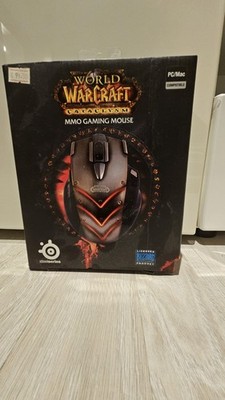 SteelSeries WoW Cataclysm MMO Mouse RARE New in Box OVP