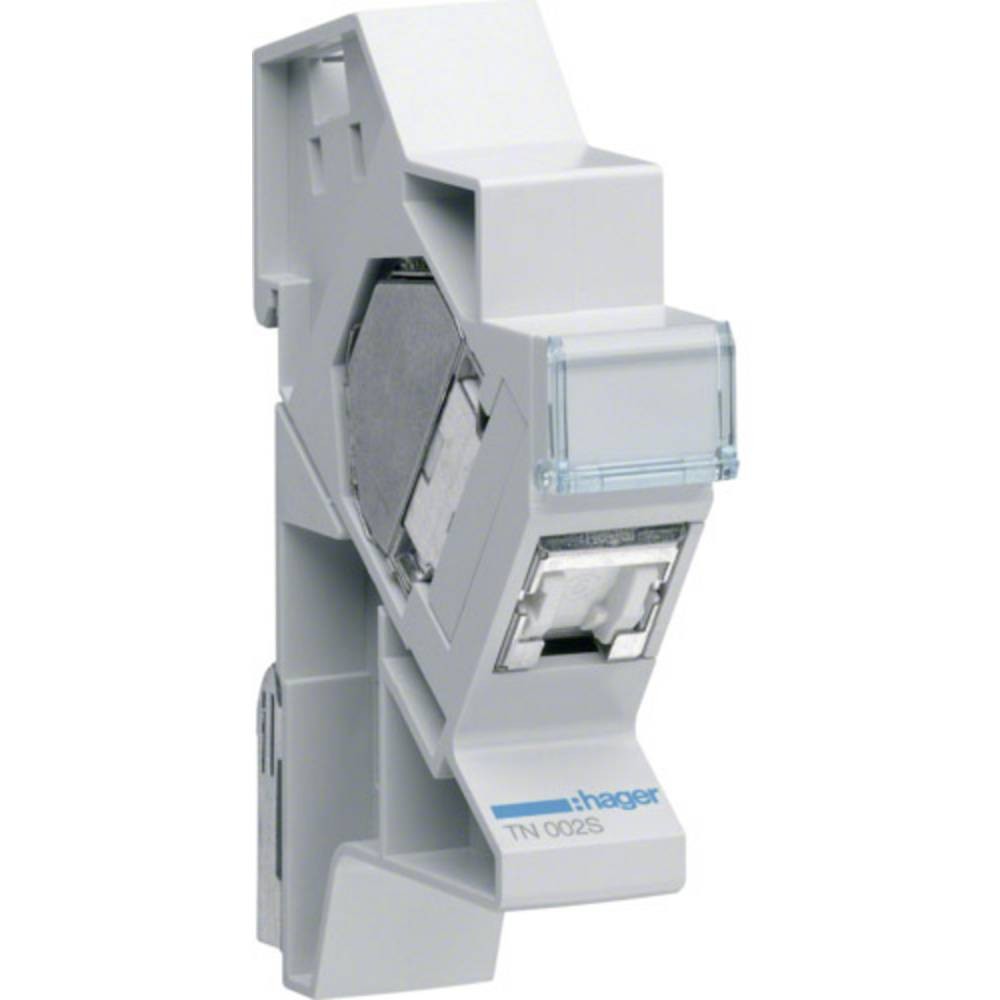 Module RJ45 Hager STP encastrable E-Dat CAT 6 pour prise réseau performante