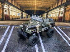 1981 Jeep CJ-7 Lifted 4x4 Truck 1/64 Diecast Customized CJ7 Greenlight Custom