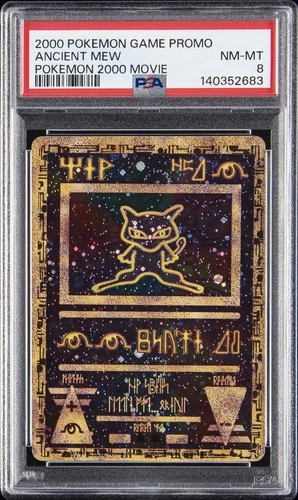 2000 POKEMON GAME MOVIE POKEMON 2000 MOVIE ANCIENT MEW PSA 8