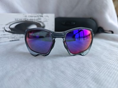 Oakley Sunglasses Plazma OO9019-0359 Transparency Frame with Prizm Purple Lens
