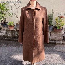Margaret Howell Harris Tweed Coat Size S Initial Tag