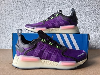 ''NEU'' Adidas Originals NMD V3 Boost Sneaker Sportschuhe EU 43 US 9.5 Purple Blk