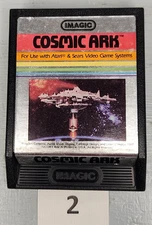 VINTAGE COSMIC ARK ATARI 2600 Cartridge Only 1982 IMAGIC Game Tested GOOD 2