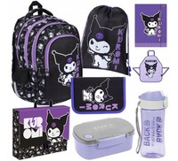 Schulrucksack Kuromi Black St. Majewski 8-Teiliges Set FüR Ein MäDchen