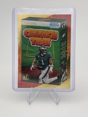 JALEN HURTS 2023 PANINI DONRUSS CRUNCH TIME INSERT #CT-6 PHILADELPHIA EAGLES
