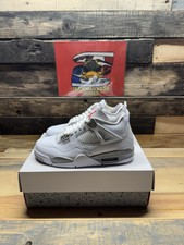 Size 9 - Jordan 4 Retro Mid White Oreo