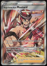 mustard pokemon card price Single Strike Style Mustard (Full Art) 163/163