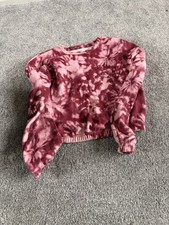 Girls' Purple Tye Dye Tracksuit