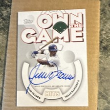 Topps 2024 Archives Julio Franco 06OGA-JF Own the Game Autograph